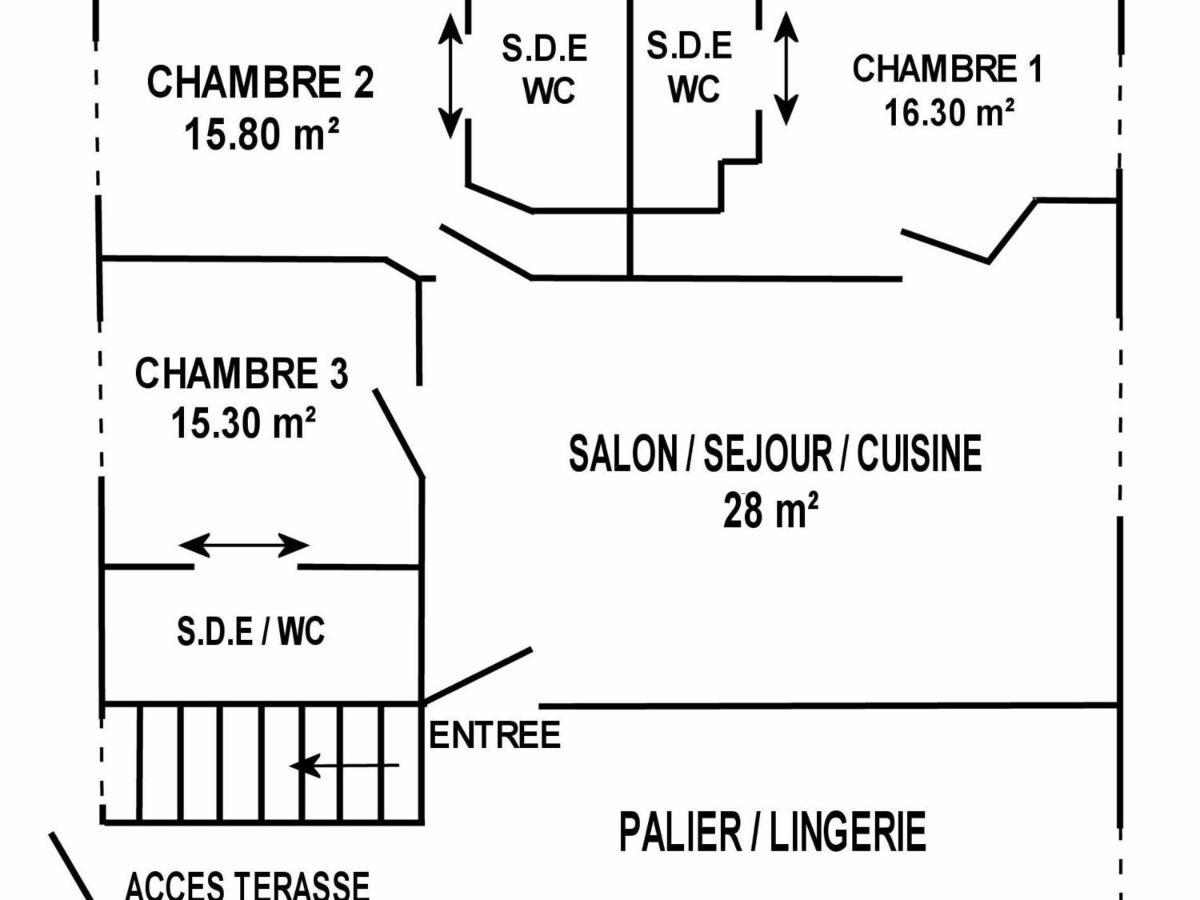 Maison De Ville A St Nazaire, Pres Du Front De Mer, Climatisee, 3 Chambres Avec Sdb Privatives, Wifi - Fr-1-306-1203 Saint-Nazaire  Bagian luar foto